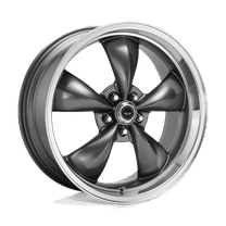 American Racing Aluminum Rim AR105 TORQ THRUST M 16X7in Anthracite Machined Lip Finish, AR105M6791A