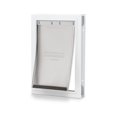 thumbnail image 1 of Puerta para mascotas PetSafe Freedom de aluminio para perros y gatos, tamaño mediano, 1 of 8