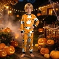 thumbnail image 5 of Leey-World Boys Halloween Pajamas Toddler Soft Comfy Round Neck Sleepwear 2Pcs Pjs Long Sleeve Warm Long Pajamas, 5 of 9