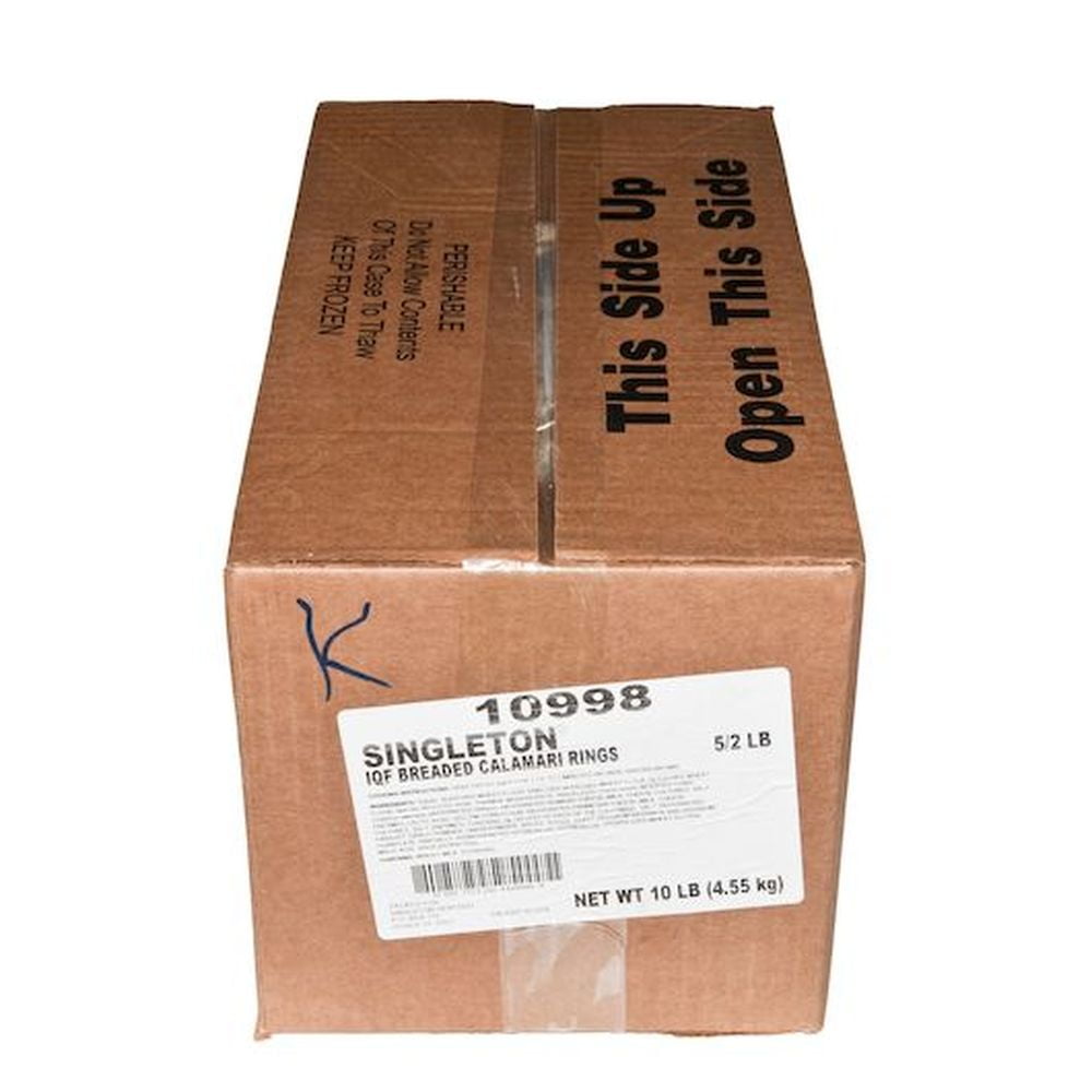Singleton Large Breaded Calamari Rings, 2 Pound -- 5 per case