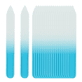 thumbnail image 1 of Set of 20 Professional Crystal Glass Nail Files Manicure Gradient Rainbow Color for Nail polishing, 1 of 5
