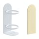 thumbnail image 2 of Wall Mounted Iron Toothbrush Shelf Non Perforated Appliance Storage Rack Manual Shaver Storage Rack Toothbrush Shelf, 2 of 6