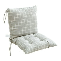 WNEXOPE High Back Chair Cushion for Indoor/Outdoor - Waterproof Rocking Chair Pad, All-Weather Replacement Cushion for Porch Swings