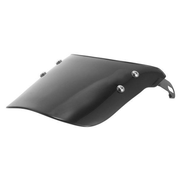 Raindrops Accesorio Para Motocicleta Parabrisas Universal En Plástico Negro Con Protección Contra Polvo
