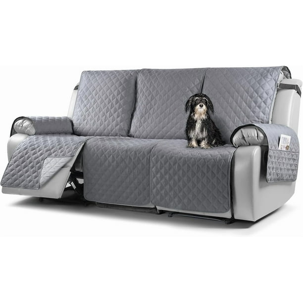 Fundas para sofás reclinables, protector impermeable para sofás, fundas para sillones con bolsillo lateral
