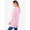 thumbnail image 3 of Woman Within Plus Size Long-Sleeve Polo Shirt, 3 of 6