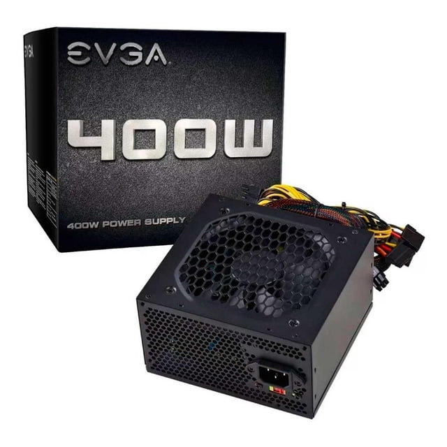 Fuente de Poder PC EVGA 400W Gamer 100-N1-0400-L1 ATX