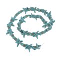 thumbnail image 2 of de Estrella Turquesa para Joyería de Piedra Sueltas para Pulseras, Collares, Pendientes, de Joyería Turquesa, Hilo a Gra - pentagrama azul Sunnimix Espaciador suelto de cuentas turquesas, 2 of 8