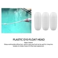 thumbnail image 3 of Float Head Replacement, Unburring Easy Installation Plastic Wear Proof Perfectly Match 3PCS D10 Float Head  for Pool Cleaning, 3 of 7