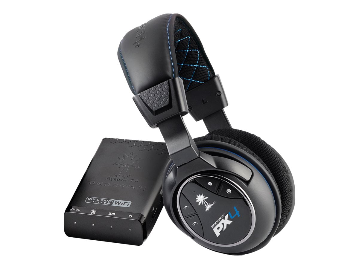Turtle Beach Ear Force PX4 Headset full size Bluetooth / RF