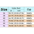 thumbnail image 2 of Xudanell Bras for Women Front Closure Bra Cotton Bra Full Coverage Comfortable Bra Underwire Bra (Light Pink,44), 2 of 2