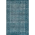 thumbnail image 3 of Rugs.Com Lucerne Collection Area Rug ‚Äì 5' x 8' Blue Low-Pile Rug Perfect For Bedrooms, Dining Rooms, Living Rooms, 3 of 10