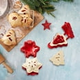 thumbnail image 2 of WJCA Festive Mini Pie Molds & Pumpkin Cookie Cutter Set - 3PCS Hand Pie Press Mold for Baking, Holiday & Party Gatherings, 2 of 5