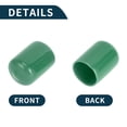 thumbnail image 6 of Wheel Lug Nut Bolt Cylindrical Shape Exterior Rims Tire Nut Screws Dust Cap Cover Nut Protection Green 20pcs 21mm, 6 of 7