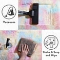 thumbnail image 7 of ASPILLOW Fluffy Rugs,6x9 Super Soft Shaggy Fluffy Carpets for Living Room, Dorms, Rooms, Home Decor,Tie-dye Rainbow, 7 of 7