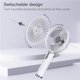 thumbnail image 2 of Sidaley Mini ventilador portátil, ventilador recargable USB de mano, ventilador de escritorio ajustable de tres velocidades para viajes en el hogar y la Electrónica No.1, 2 of 5