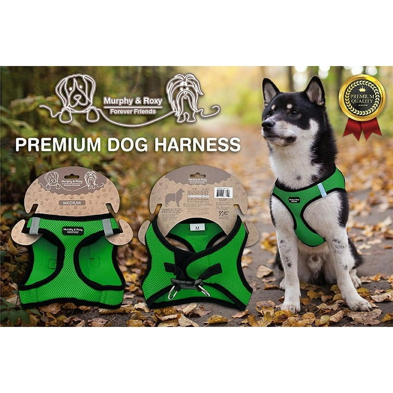 Murphy Roxy Mesh Vest Harness Green Small