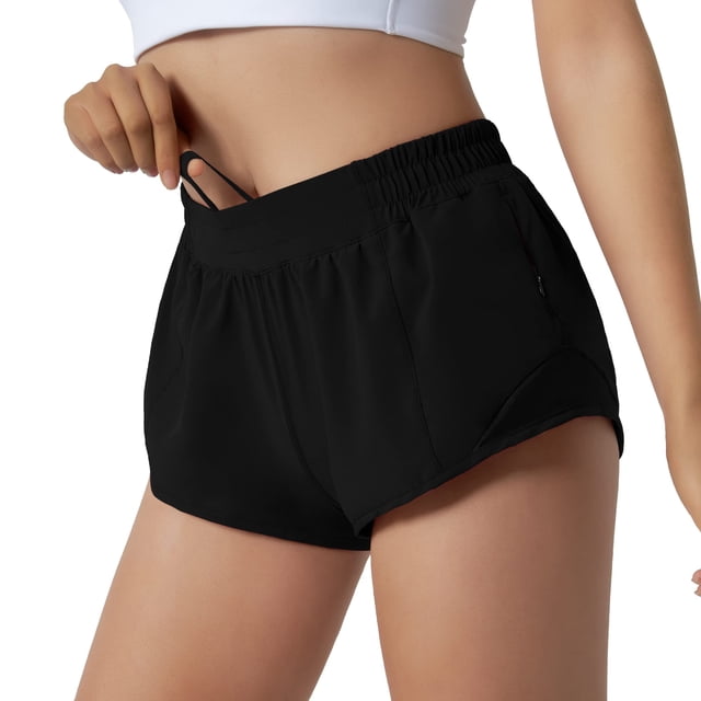 Shorts Aurefin XS de Secado Rápido y Livianos con Bolsillo con Cierre