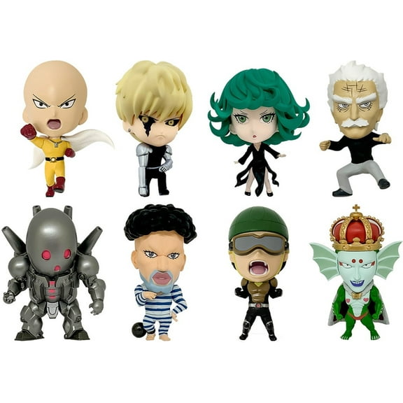 16 Directions Inc One-Punch Man Trading Collection Figures (Box of 8)