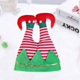 thumbnail image 2 of Gorro de Navidad, Gorro de Elfo de Navidad con Campanas, Gorro de Papá Noel, Gorro de Vacaciones de Navidad, Suministros para Fiestas navideñas, Pantalones de Elfo, Sombreros para Divertidas, 2 of 5