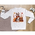 thumbnail image 5 of Welcome Fall Boston Terrier Enjoys School Time Autumn Fall Leaves Sweatshirt Unisex Merch Gentleman Dog Lover Gifts - 02013, 5 of 6
