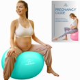 thumbnail image 1 of Pelota de embarazo ProBody Pilates de 75 cm con libro, 1 of 9