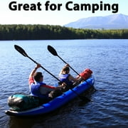 Sea Eagle 420X Explorer Inflatable Kayak- Fishing, Touring, Camping, Exploring & White Watering QuikSail Package