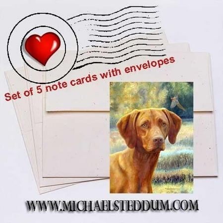 Field Days Vizsla Note Card Set