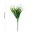 thumbnail image 3 of Gaecuw Artificial Calla Lily Bouquet, Faux Silk Flower, Realistic Floral Decor for Home Wedding Vase, with Green Leaves and Flexible STALKs, in White, 3 of 6