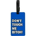 thumbnail image 6 of 4-Piece DON'T TOUCH ME Silicone Luggage Tag Set QGM22555, 6 of 8