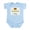 Sky Blue, variant on CafePress - Armenian King Infant Bodysuit - Baby Light Bodysuit, Size Newborn - 24 Months
