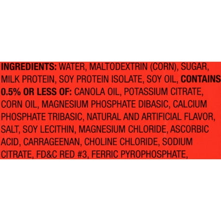 Equate Original Nutritional Shake, Strawberry, 8 fl oz, 24 Count