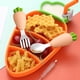 thumbnail image 4 of Juego de vajilla de silicona - Cuchara de alimentación de acero inoxidable 304 - Vajilla auxiliar infantil, 4 of 6