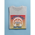 thumbnail image 3 of Without Music Mistake Quote  T-Shirt Men -Smartprints Designs, Male 3X-Large, 3 of 4