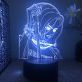 thumbnail image 1 of Lámpara LED de ilusión 3D Nana Anime con luz nocturna con 7 colores, 1 of 1