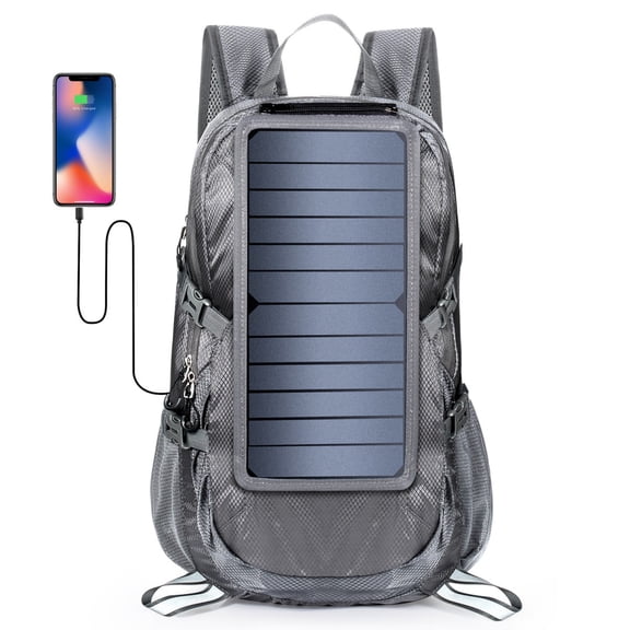 Backpack Solar Panel Grey