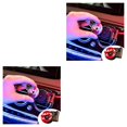 thumbnail image 2 of Speravity Ambientador de aire montado en la salida de aire del coche del clip del difusor del aroma del diseño retro 2piezas Speravity CBP138109, 2 of 5