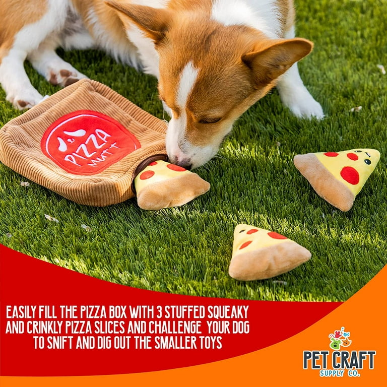 Personalized Pizza Dog Toys. Frisbee, Fetch,dog Toy, Snuffle Mat