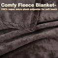 thumbnail image 6 of home comforts blanket Blanket with Sleeves, Super Soft Wearable TV Blanket Robe Fleece for Adults 73 x 51”| Cozy Warm, Lightweigh, 6 of 6