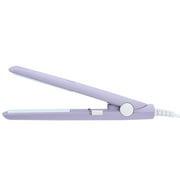OTVIAP Original Travel Size 0.7 Ceramic & Plastic Flat Iron Hair Straightener, Purple