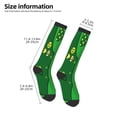 thumbnail image 2 of Fotbe St Patrick's day print Women's Men's Novelty Crew Socks Cotton Socks Knee High Socks for Walking,Running,Nurses,Pregnancy, 2 of 6
