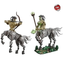 Honchoes Mutant Wolf Horse Animal Building Blocks Set Compatible with ...
