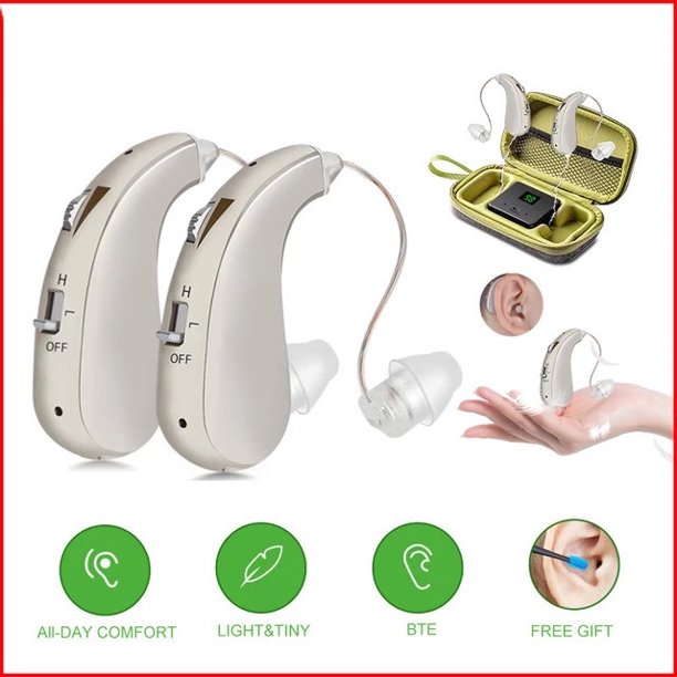 Personal Sound Amplifiers for Ears, Rechargeable Sound Amplifier Ear