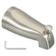 thumbnail image 1 of Uxcell 1Pack Salida de Bañera con Diverter, Grifo de Bañera de Aleación de Zinc con Diverter de Tirar para Tubo de Agua de 1/2 Pulgada para Baño Cocina, Níquel Cepillado, 1 of 6