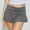Dark Gray, variant on Oplxuo Womens Mini Skirt Casual Fold Over Low Waist Pleated Tennis Athletic Skorts Ruffle Skirts