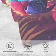thumbnail image 6 of Coolnut Beautiful Rainbow Parrot Bathroom Towels 2 Pieces 16×28 inches, Cotton Bath Towel Water Absorbent Lightweight Quickdry Towels for Bathroom Ktichen Travel Gym, 6 of 6