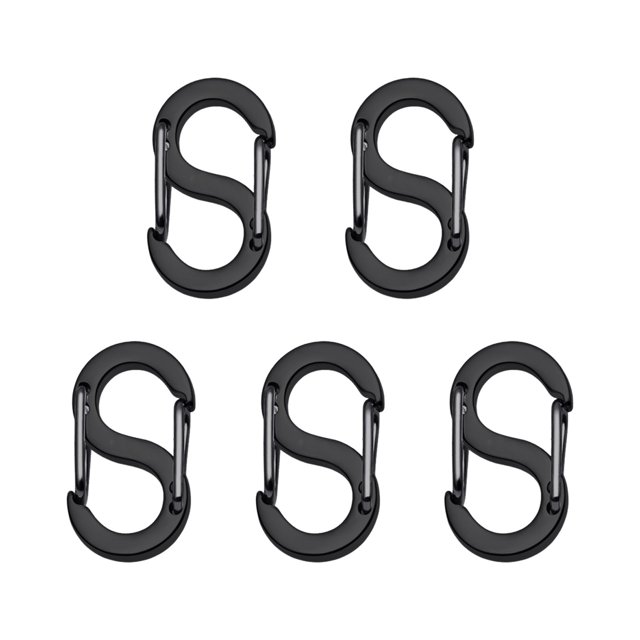 Kkkded Stainless Steel Necklace Buckle 5Pcs S - type Double - ended Spring Buckle - for Necklace Shortening, Bracelet Connecting