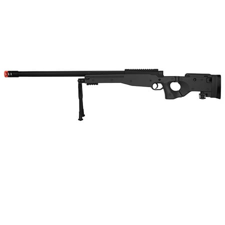 UK M1196B BOLT ACTION AIRSOFT GUN WITH FOLDING STOCK (BLACK)