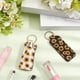 thumbnail image 3 of 2 fundas para bálsamo labial con forma de girasol, llavero, estuche para lápiz labial, flores, colorido, rectangular, de neopreno, con clip para brillo labial., 3 of 9
