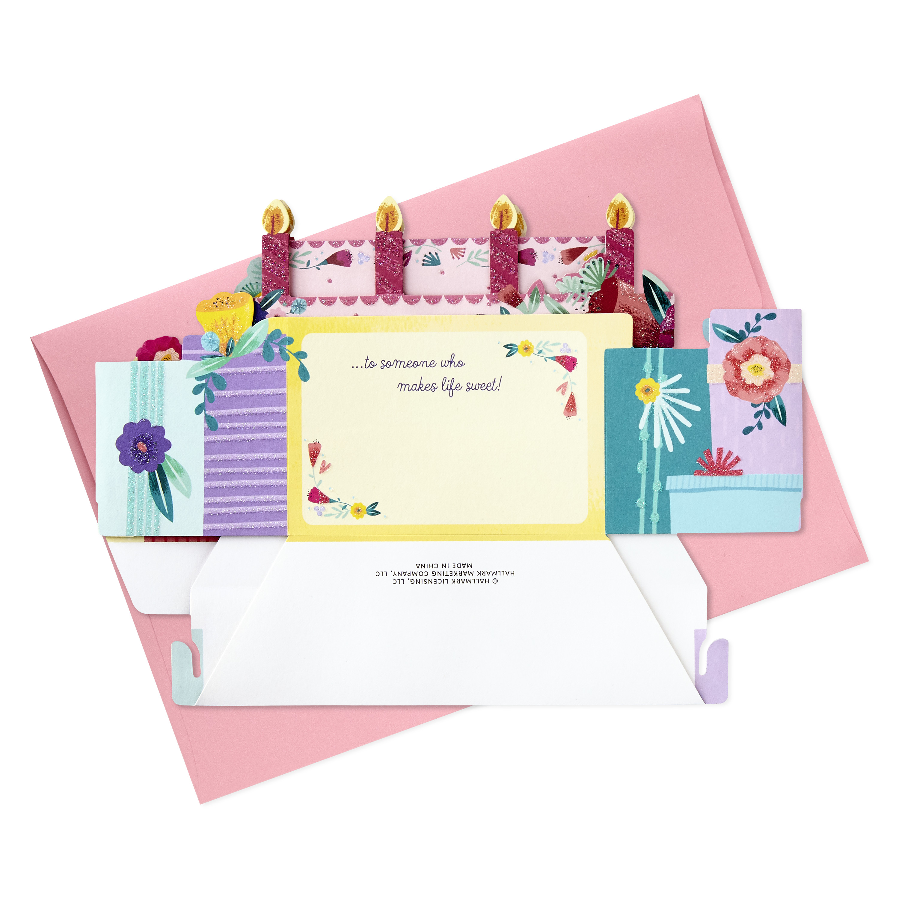 Hallmark Paper Wonder Pop Up Birthday Card for Women (Birthday Cake)